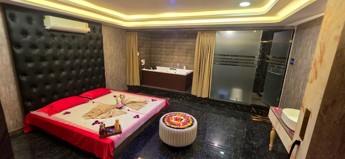 Ira Spa premium treatment room with warm lighting